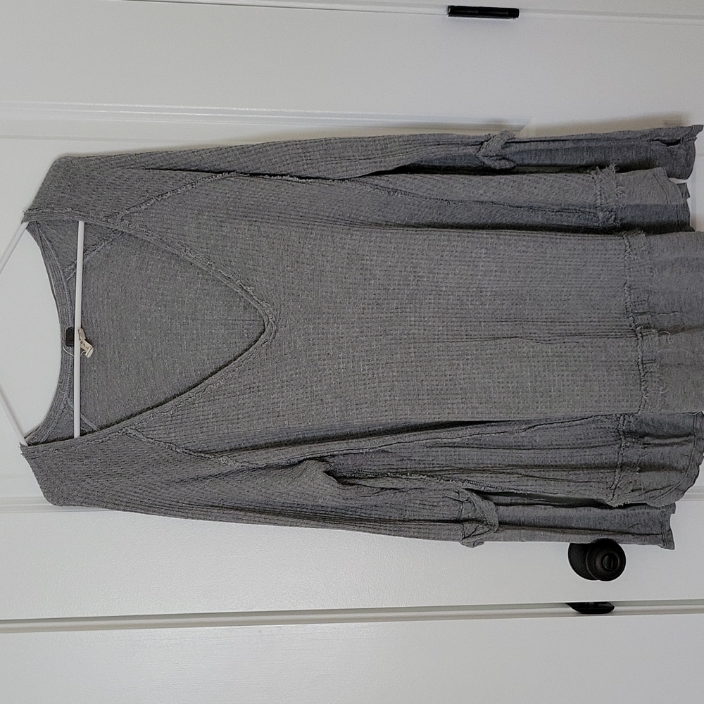 We The Free Waffle Knit Tunic Size L